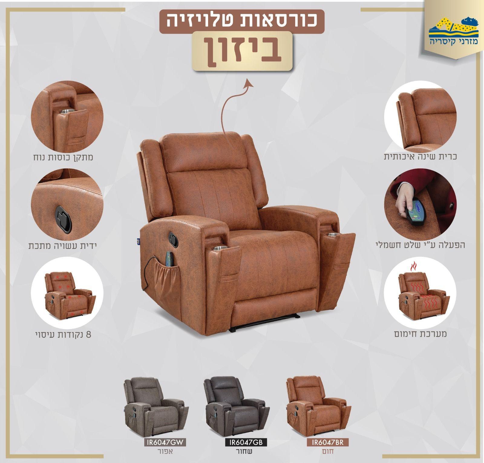 כורסת טלויזיה ביזון